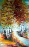 Acryl-Birkenwald2-50x80