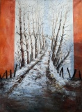 Winter-im-Allgaeu-Aquarell-auf-Leinwand-50-x-60