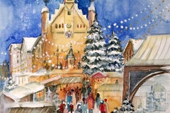 Kemptener Weihnachtsmarkt 50 x 60